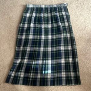 Plaid skirt! 100% Wool!